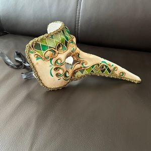 Original Venetian hand painted mask